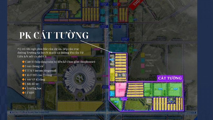 Chi tiết phân khu Cát tường Vinhomes Cổ Loa