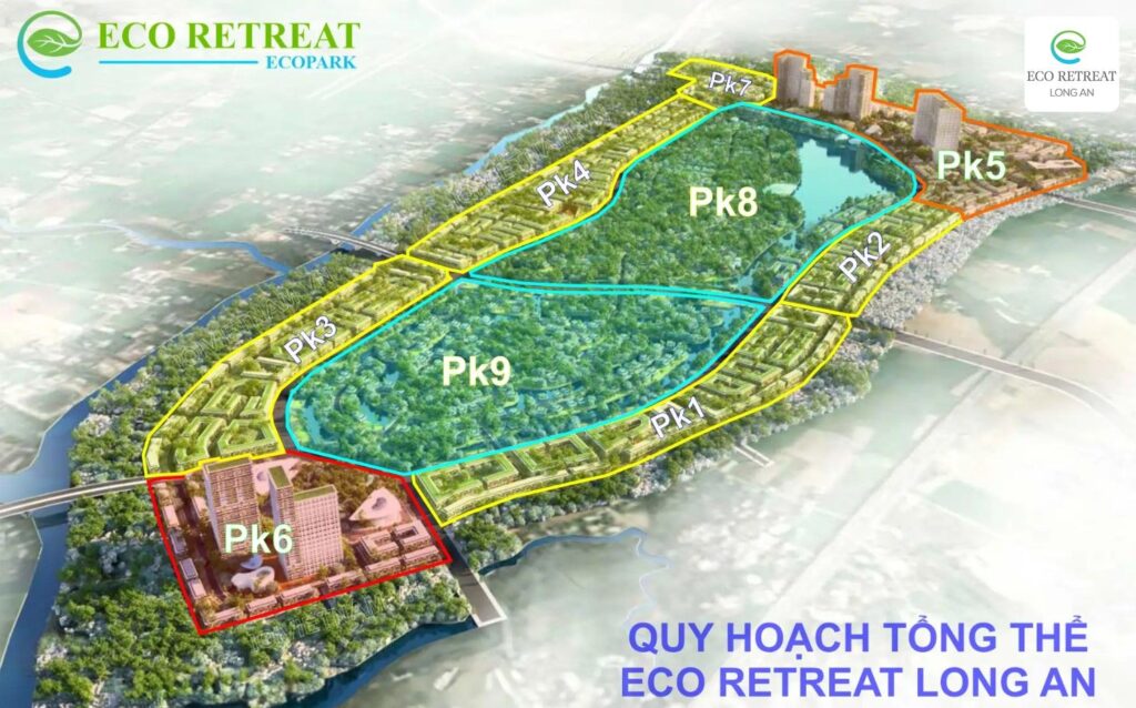Mặt Bằng Ecopark Long An - Quy Hoạch Đồng Bộ, Hiện Đại